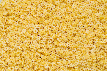 Italian pasta on close up background.