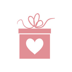 Romantic heart concept icon vector illustration graphic design