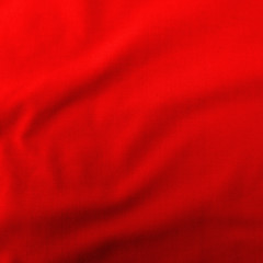 Textur Baumwolle / Stoff in Hellblau als Hintergrund