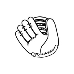 Baseball sport game icon vector illustration graphic design