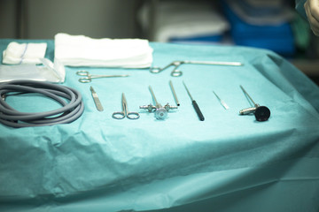 Surgery instrumentation table