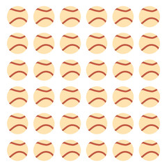 Baseball sport game icon vector illustration graphic design