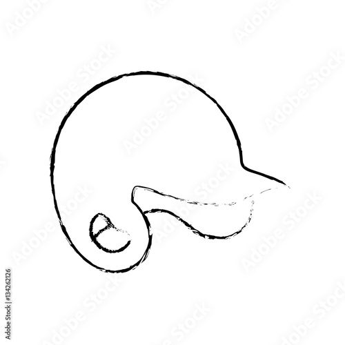 "Baseball sport game icon vector illustration graphic design" Stock