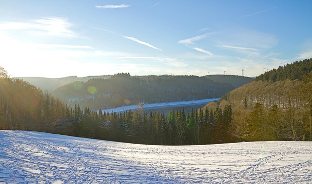 Winterlandschaft in der Eifel