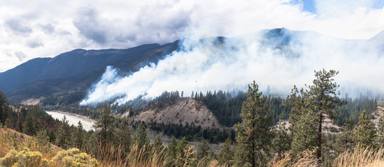 Forest Fire, Lytton, British Columbia, Canada