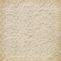 Vintage Textured Background with Bubble Pattern