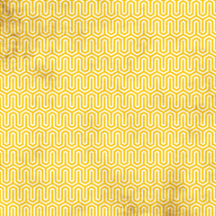Vintage Textured Background with Yellow Pattern