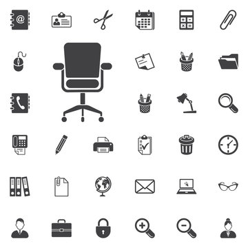 Office Chair Icon