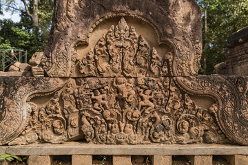 Banteay Srei temple in Cambodia