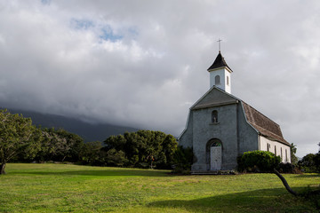 St. Joseph’s Catholic Church near Kaupo, Maui, Hawaii, was established in 1862.