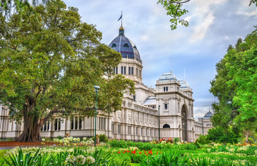 Royal Exhibition Building, a UNESCO world heritage site in Melbourne, Australia © Leonid Andronov