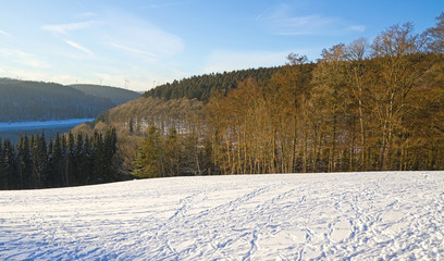 Winterlandschaft in der Eifel