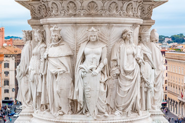 Altar of the Fatherland in Rome Italy