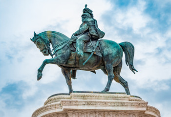 Obraz premium Altar of the Fatherland in Rome Italy