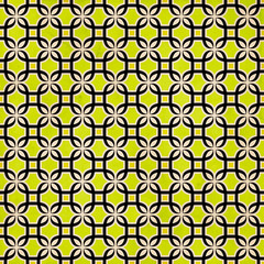Vintage Retro Background with Green and Dark Grey Pattern