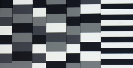 abstract rectangles black white gray