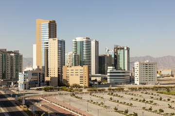 Obraz premium City of Fujairah, UAE