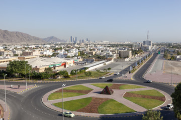 Fototapeta premium City of Fujairah, UAE