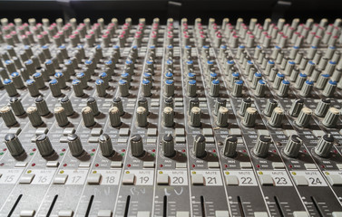 Fototapeta premium Music control panel