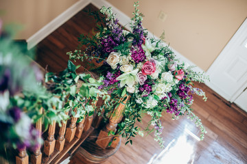 Wedding flower arrangement