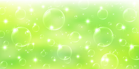 新緑　自然　風景　背景