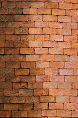 Background brick wall.