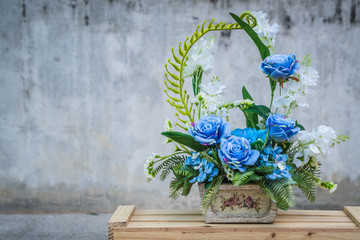 bouquet flower in vase