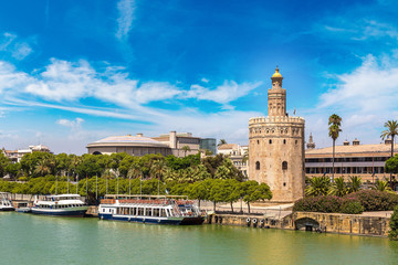 Golden tower in Sevilla