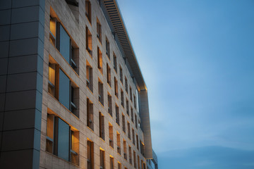 modern building in the capital