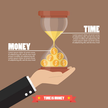 Time Is Money Infographic