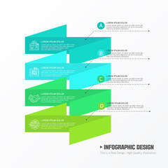Info graphic design illustration