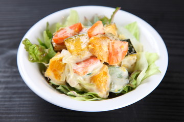 かぼちゃサラダ