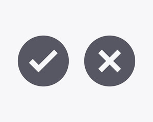 Obraz premium Checkmark Icon - Vector illustration