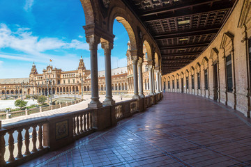 Obraz premium Spanish Square in Sevilla