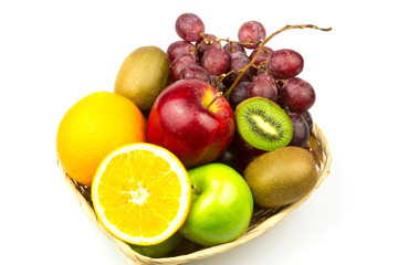 Fototapeta na wymiar Mix fruit