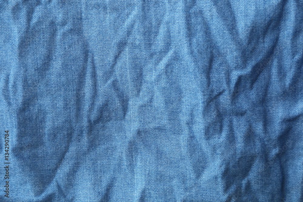 Poster wrinkled cloth for pattern and background