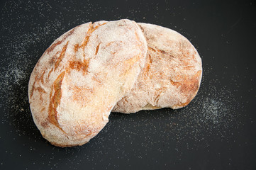 Italian sourdough no-knead bread