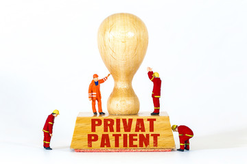 Privatpatient, Stempel