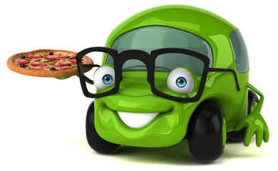 Fun car - 3D Illustration