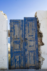 View on Oia in Santorini