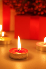 Christmas candles