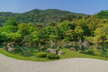 japanese landscape - tenryuji - kyoto