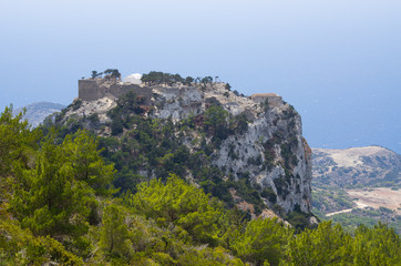 Obraz premium Castle of Monolithos, Rhodes island, Greece