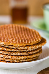 Pile of Stroopwafel