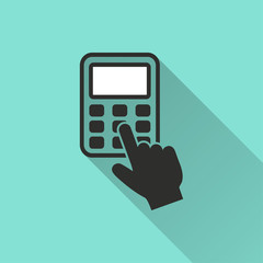 Calculator - vector icon.