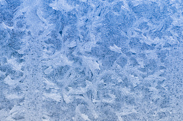 Fototapeta na wymiar Frost patterns