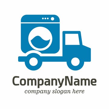 Truck logo icon vector template