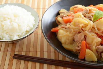 美味しそうな肉じゃが