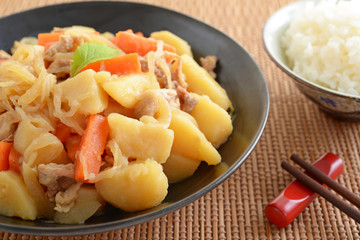 美味しそうな肉じゃが