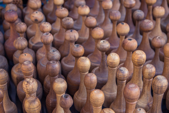 Uzbek chekich - tools to make patterns on the bread, Bukhara, Uz
